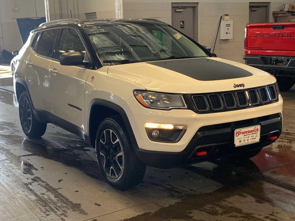 used 2021 Jeep Compass car, priced at $20,012