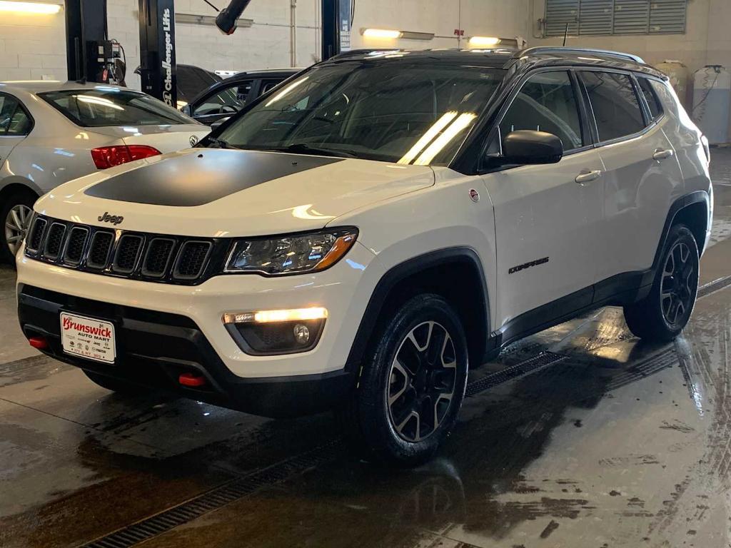 used 2021 Jeep Compass car, priced at $20,012