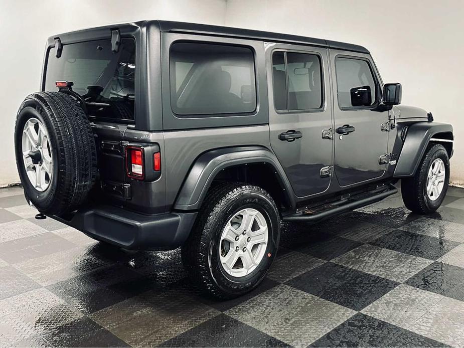 used 2021 Jeep Wrangler Unlimited car, priced at $28,855