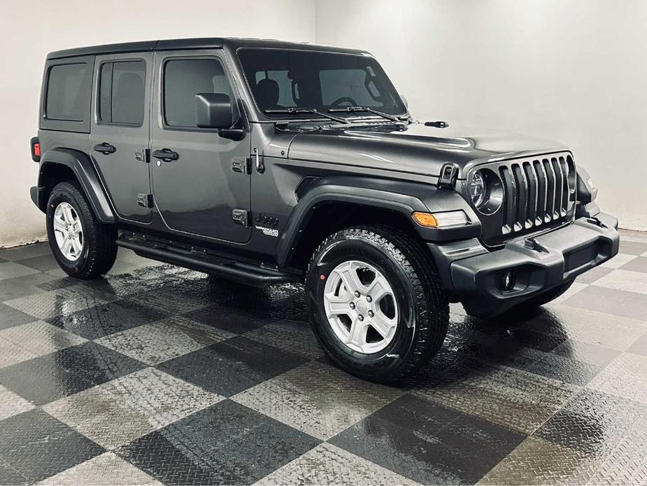 used 2021 Jeep Wrangler Unlimited car, priced at $28,855