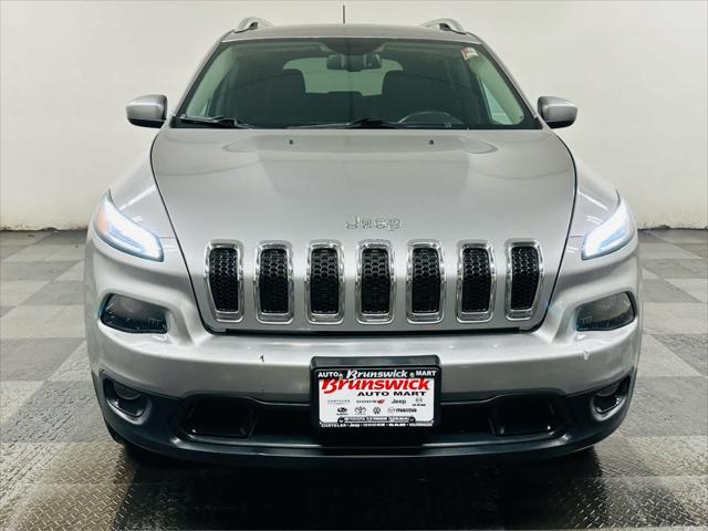 used 2017 Jeep Cherokee car, priced at $16,588