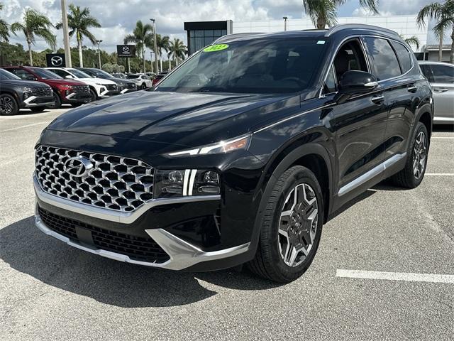 used 2022 Hyundai Santa Fe car, priced at $28,800