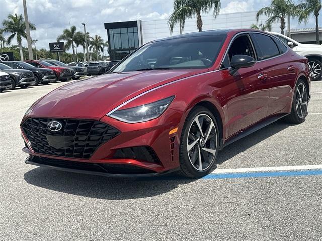 used 2023 Hyundai Sonata car, priced at $25,223