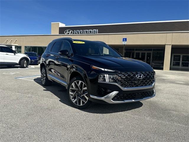 used 2023 Hyundai Santa Fe car, priced at $34,494