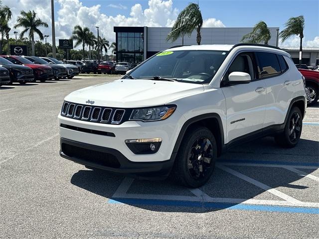used 2021 Jeep Compass car, priced at $18,521