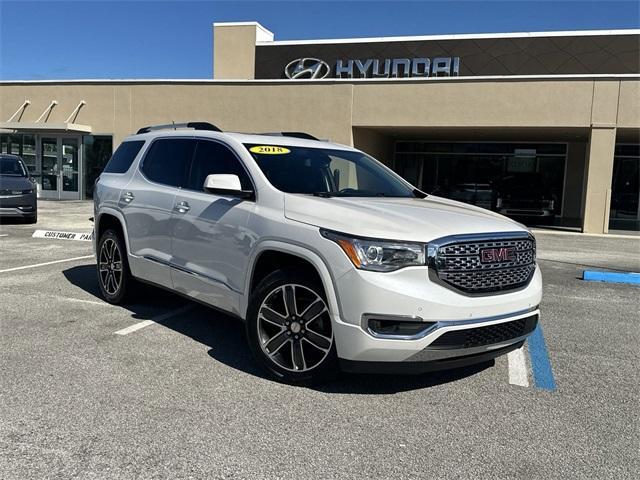 used 2018 GMC Acadia car, priced at $21,995