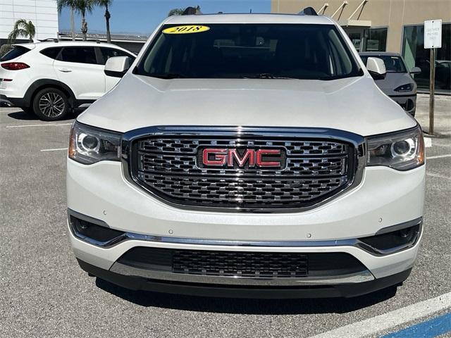 used 2018 GMC Acadia car, priced at $21,995