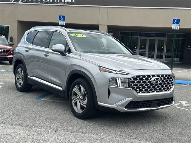 used 2021 Hyundai Santa Fe car, priced at $22,369