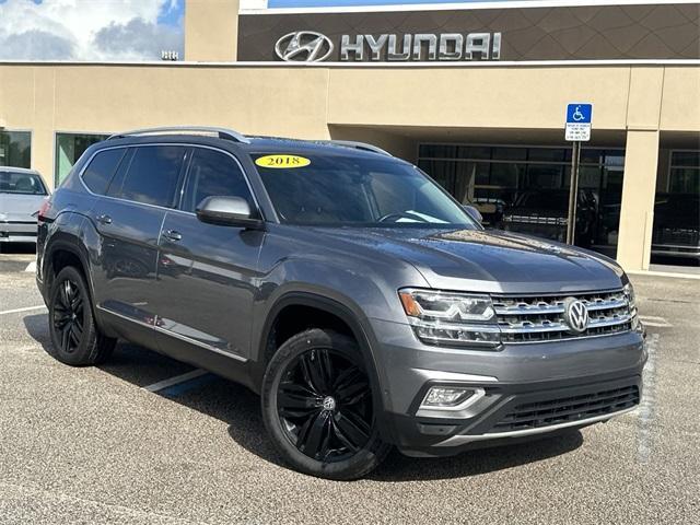 used 2018 Volkswagen Atlas car, priced at $22,995