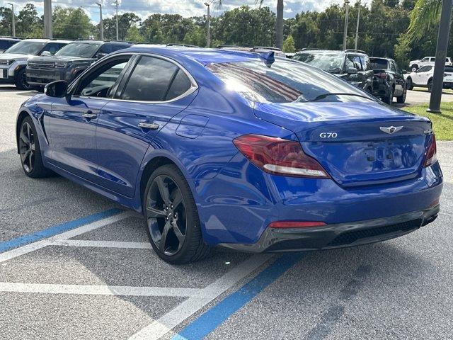 used 2020 Genesis G70 car, priced at $19,799