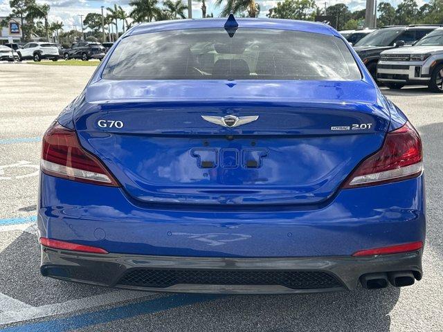 used 2020 Genesis G70 car, priced at $19,799