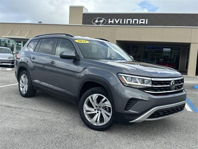 used 2021 Volkswagen Atlas car, priced at $27,991