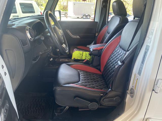 used 2016 Jeep Wrangler Unlimited car, priced at $21,995