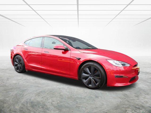 used 2021 Tesla Model S car, priced at $67,225