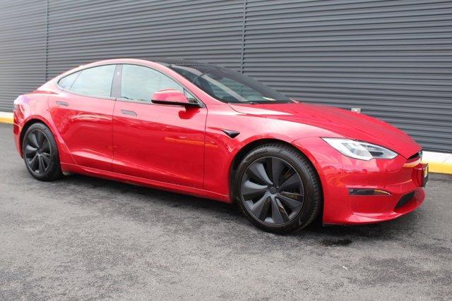 used 2021 Tesla Model S car, priced at $67,225