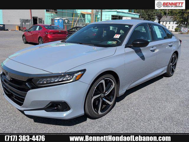 used 2021 Honda Accord car, priced at $25,598