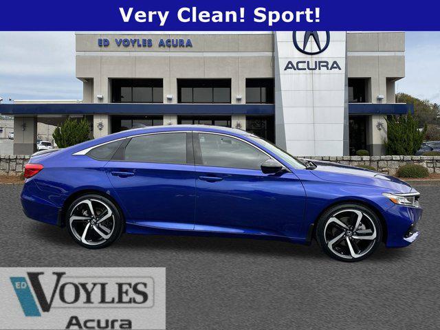 used 2021 Honda Accord car, priced at $27,791