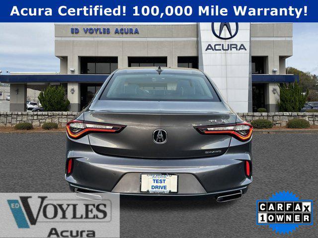 used 2021 Acura TLX car, priced at $37,491