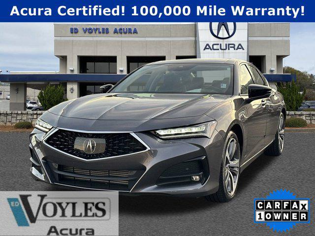 used 2021 Acura TLX car, priced at $37,491