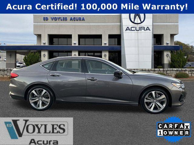 used 2021 Acura TLX car, priced at $37,491