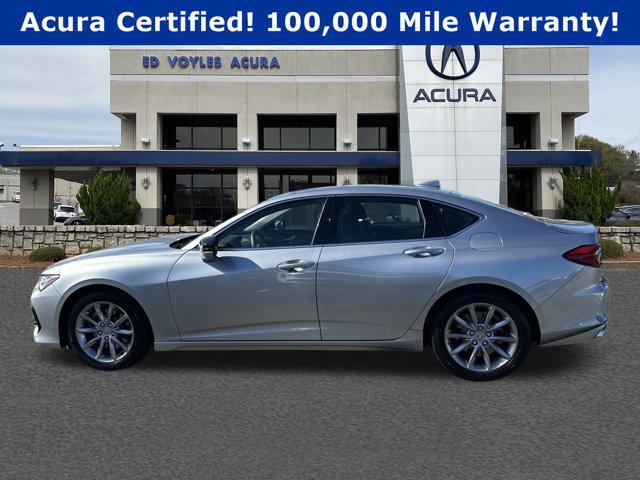 used 2021 Acura TLX car, priced at $24,991