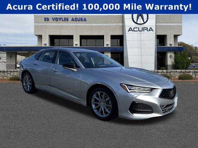 used 2021 Acura TLX car, priced at $24,991