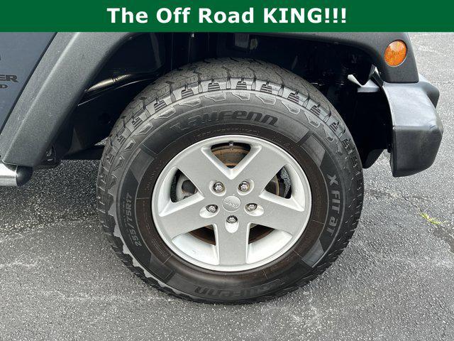 used 2016 Jeep Wrangler Unlimited car, priced at $17,491