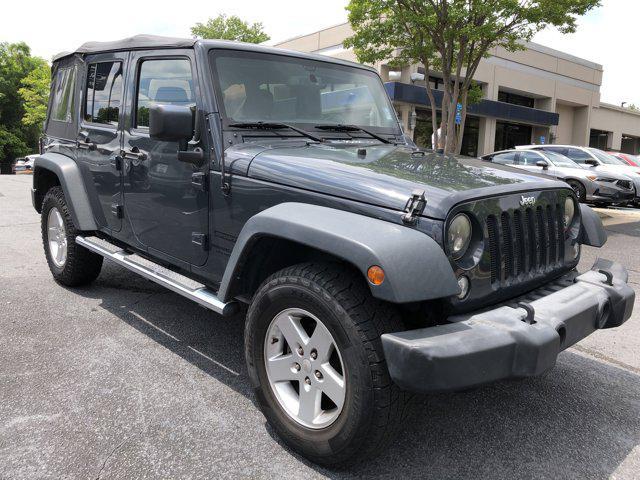 used 2016 Jeep Wrangler Unlimited car, priced at $19,791
