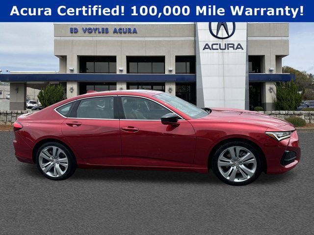 used 2021 Acura TLX car, priced at $29,991