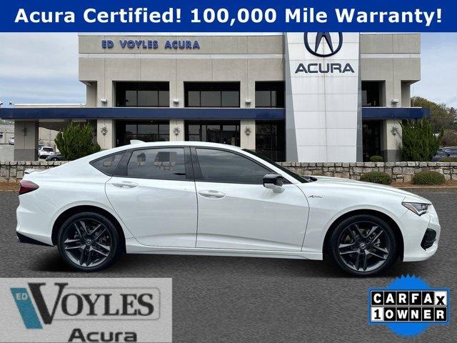 used 2024 Acura TLX car, priced at $45,391