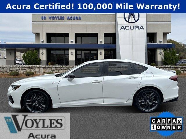 used 2024 Acura TLX car, priced at $45,391