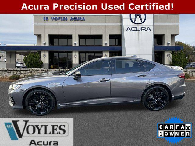 used 2021 Acura TLX car, priced at $25,491