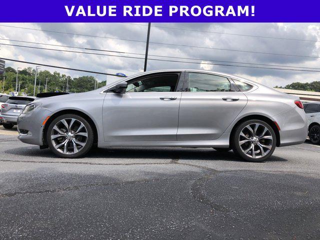 used 2015 Chrysler 200 car, priced at $10,798