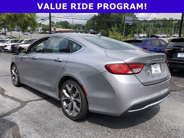 used 2015 Chrysler 200 car, priced at $10,798