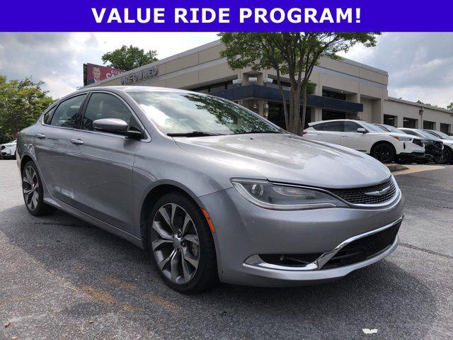 used 2015 Chrysler 200 car, priced at $10,798
