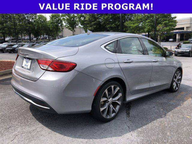 used 2015 Chrysler 200 car, priced at $10,798