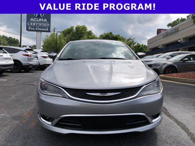 used 2015 Chrysler 200 car, priced at $10,798