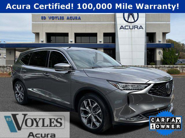 used 2022 Acura MDX car, priced at $43,791