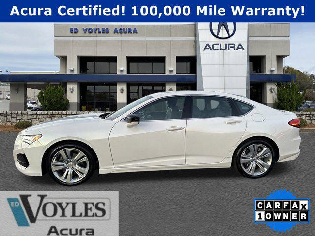 used 2022 Acura TLX car, priced at $32,991