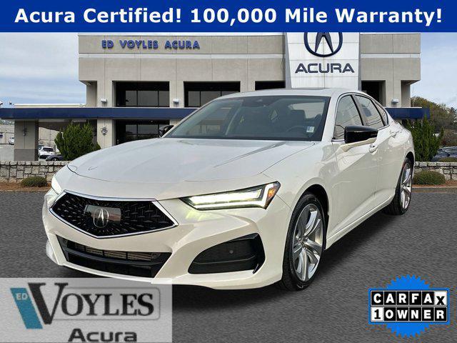 used 2022 Acura TLX car, priced at $32,991