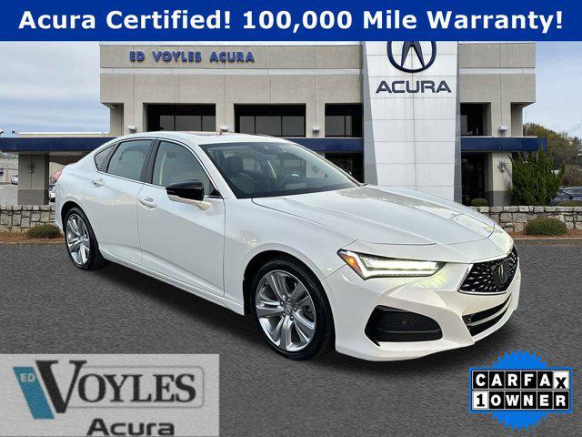 used 2022 Acura TLX car, priced at $32,991