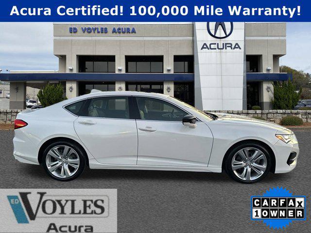 used 2022 Acura TLX car, priced at $32,991