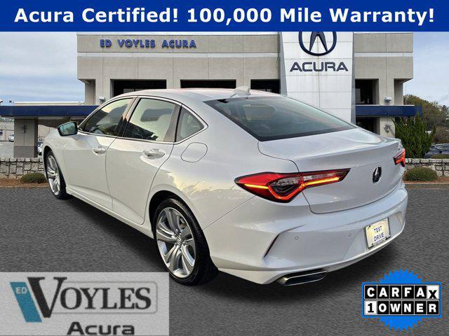 used 2022 Acura TLX car, priced at $32,991