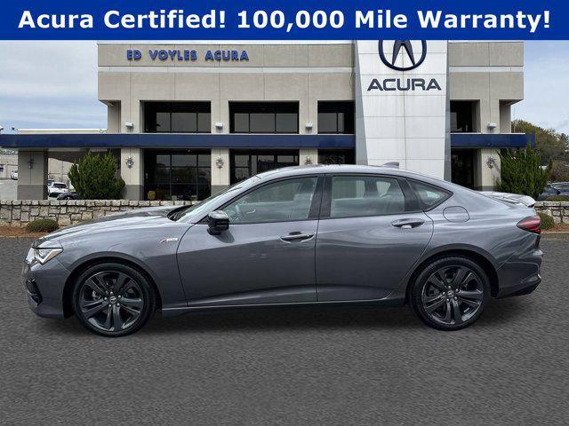 used 2023 Acura TLX car, priced at $37,491