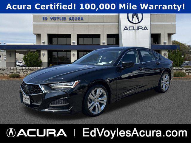 used 2023 Acura TLX car, priced at $35,491