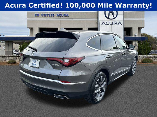 used 2024 Acura MDX car, priced at $50,791
