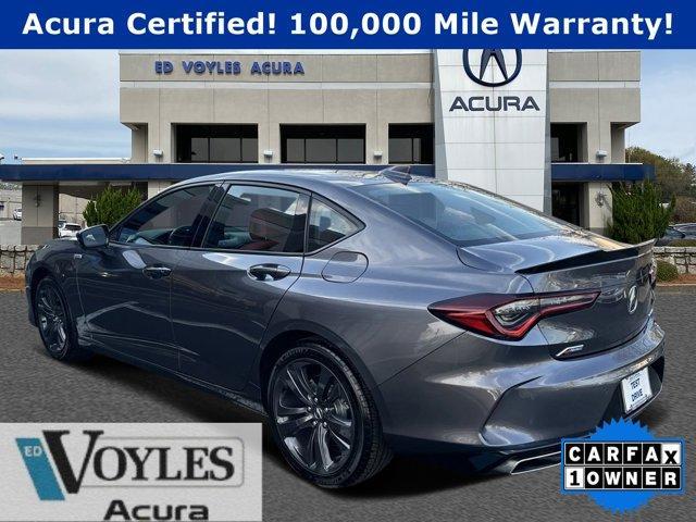 used 2023 Acura TLX car, priced at $43,391