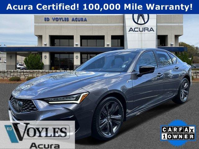 used 2023 Acura TLX car, priced at $44,491