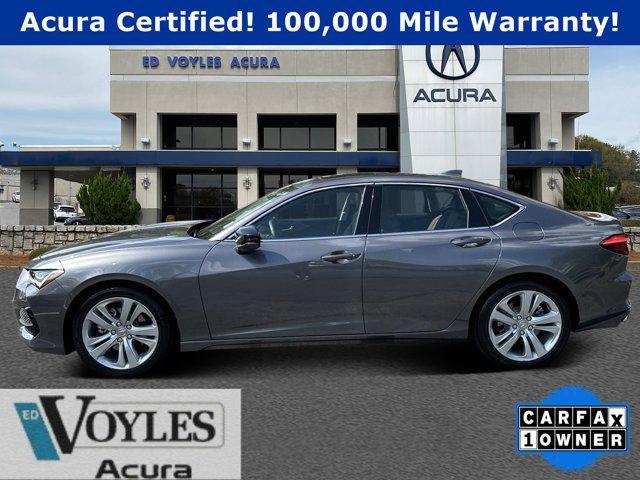 used 2023 Acura TLX car, priced at $39,691