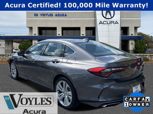 used 2023 Acura TLX car, priced at $39,691